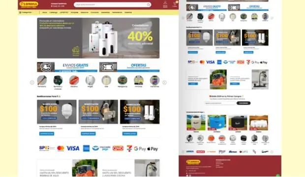 Plomosa | Ferretería y Más, proyecto web de Ad Center